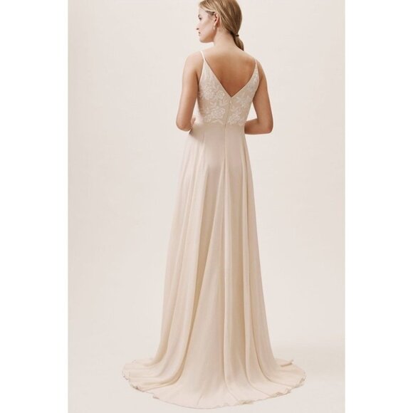 NWT BHLDN Sadia Dress Maxi Oyster - Picture 10 of 14
